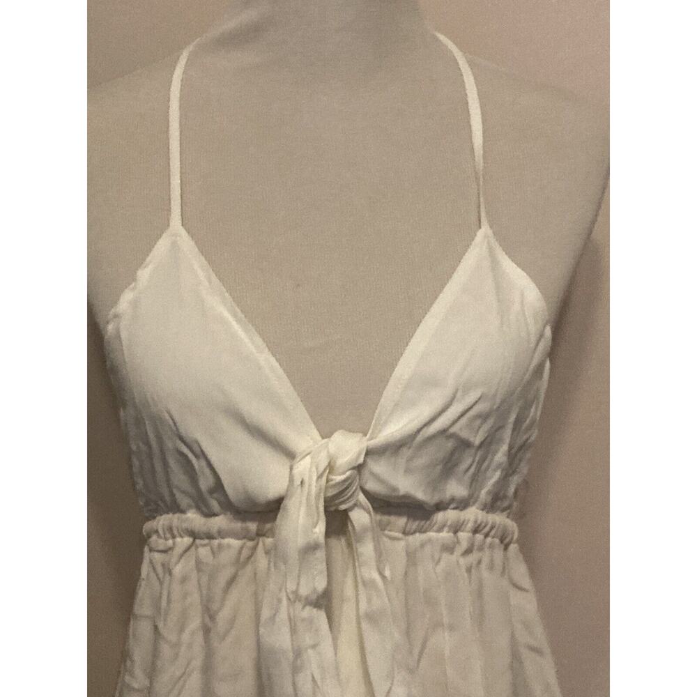 Rachel Pally Naomi Maxi Maternity Dress •M• Ivory Halter Gown $248 NWT! - Picture 3 of 7